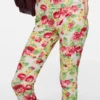 Printed casual trousers