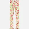 Printed casual trousers