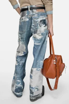 Printed jeans – Regular fit