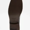 Printed leather loafers
