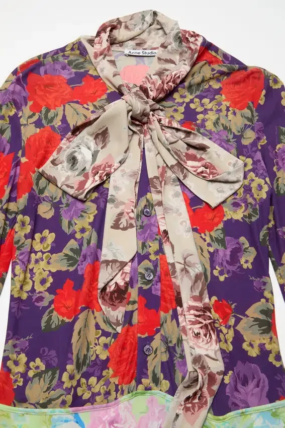 Printed midi dress