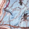 Printed silk scarf