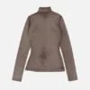 Printed turtleneck