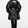 Quilted down jacket
