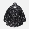 Quilted down jacket