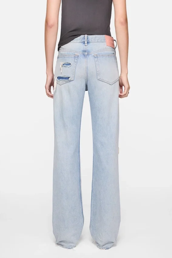 Regular fit distressed jeans - 2010F