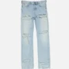 Regular fit distressed jeans - 2010F