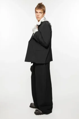 Regular fit suit jacket