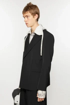 Regular fit suit jacket
