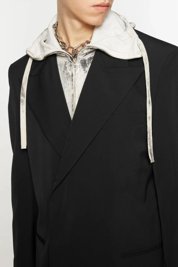 Regular fit suit jacket