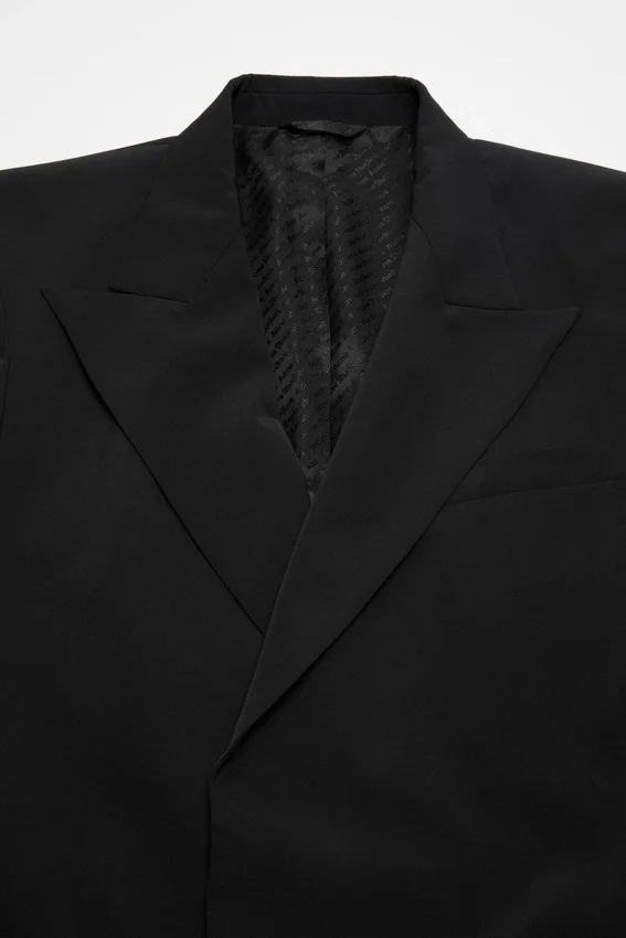 Regular fit suit jacket
