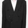 Relaxed fit suit jacket