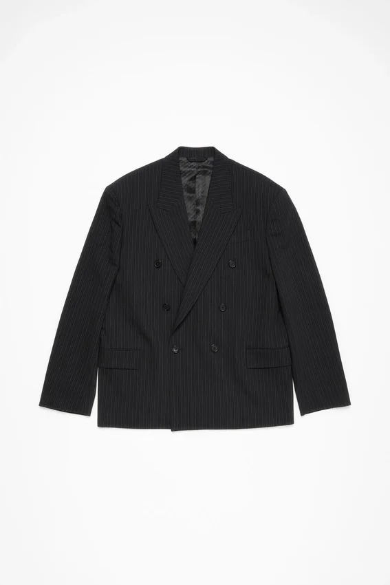 Relaxed fit suit jacket