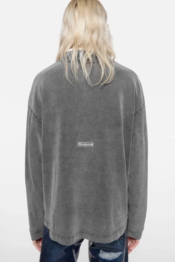 Relaxed rubber logo t-shirt