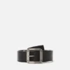 Reversible leather belt
