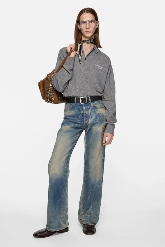 Reversible leather belt