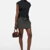 Reversible leather belt