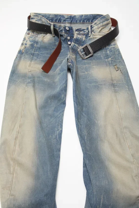 Reversible leather belt