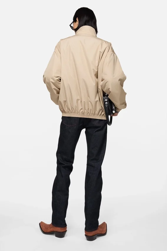 Reversible logo jacket