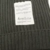 Ribbed square beanie