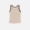Ribbed tank top