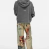 Rubber stamp logo hoodie