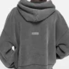 Rubber stamp logo hoodie