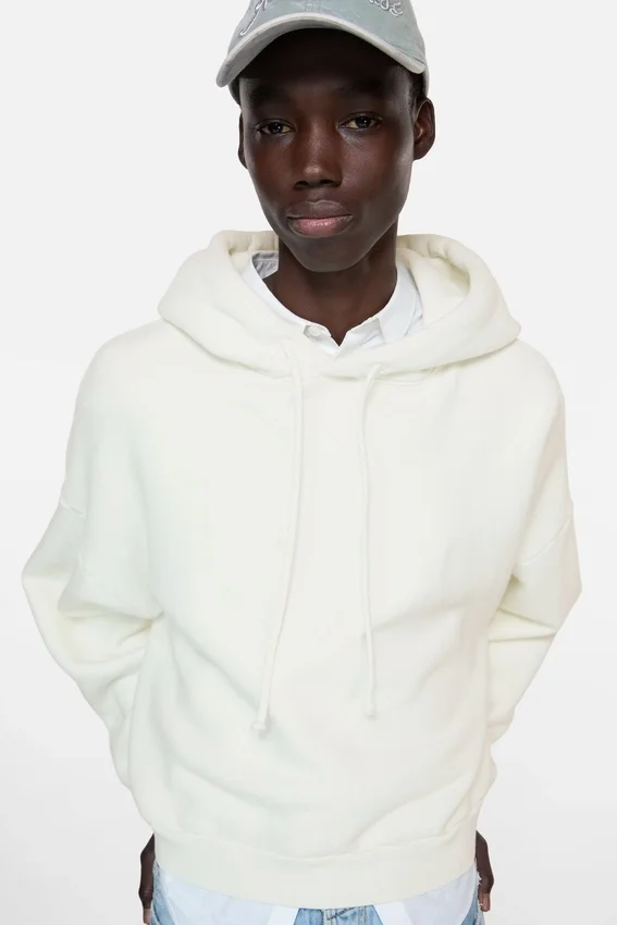 Rubber stamp logo hoodie