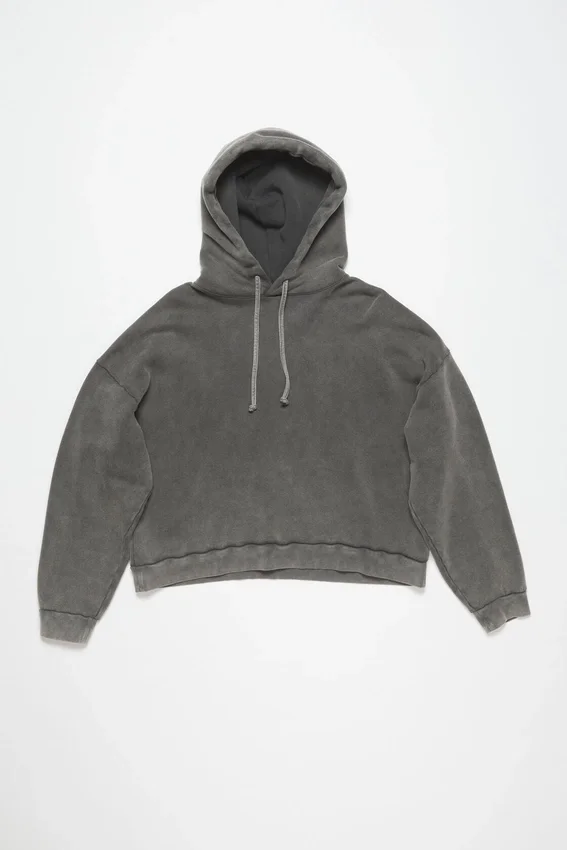 Rubber stamp logo hoodie