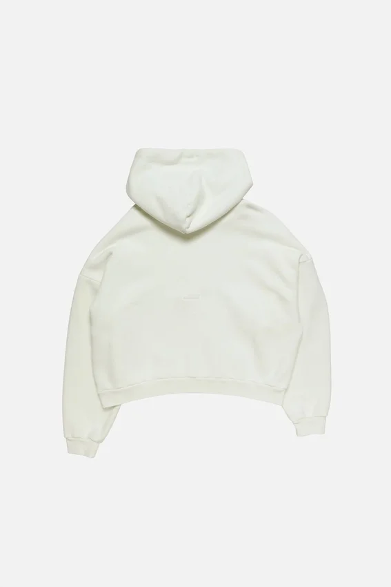 Rubber stamp logo hoodie