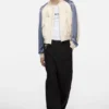 Satin bomber jacket