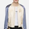 Satin bomber jacket