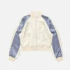 Satin bomber jacket