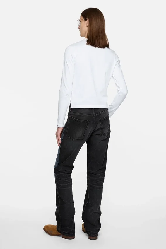 Satin label t-shirt - regular