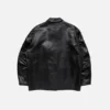 Satin logo overshirt