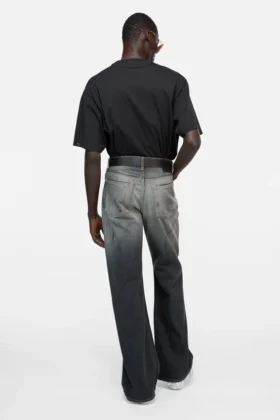 Satin logo t-shirt – relaxed