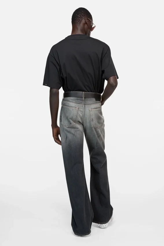 Satin logo t-shirt - relaxed