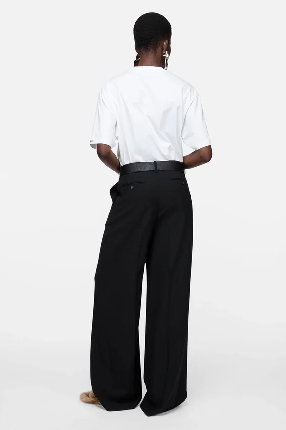 Satin logo t-shirt - relaxed