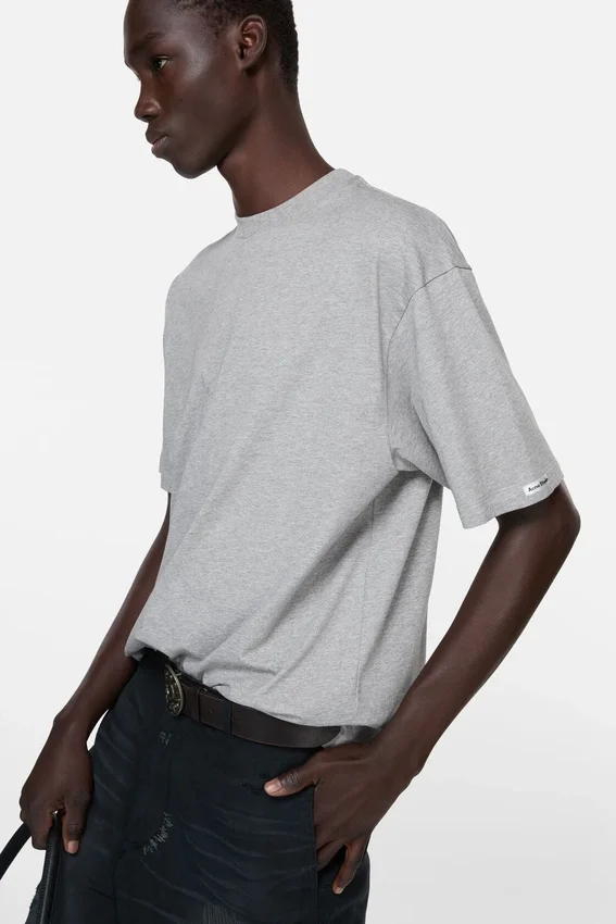 Satin logo t-shirt - relaxed