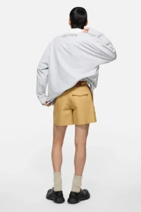 Satin shorts
