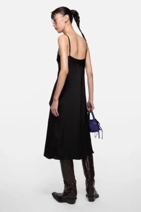 Satin slip dress