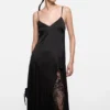 Satin slip dress