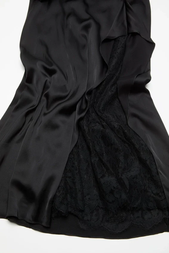 Satin slip dress
