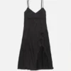 Satin slip dress