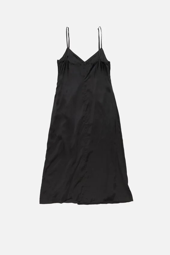 Satin slip dress