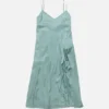 Satin slip dress
