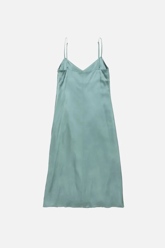 Satin slip dress