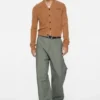 Satin trousers