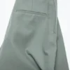 Satin trousers