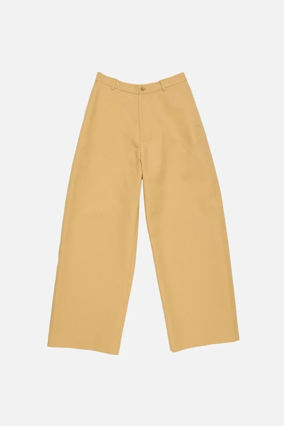 Satin trousers